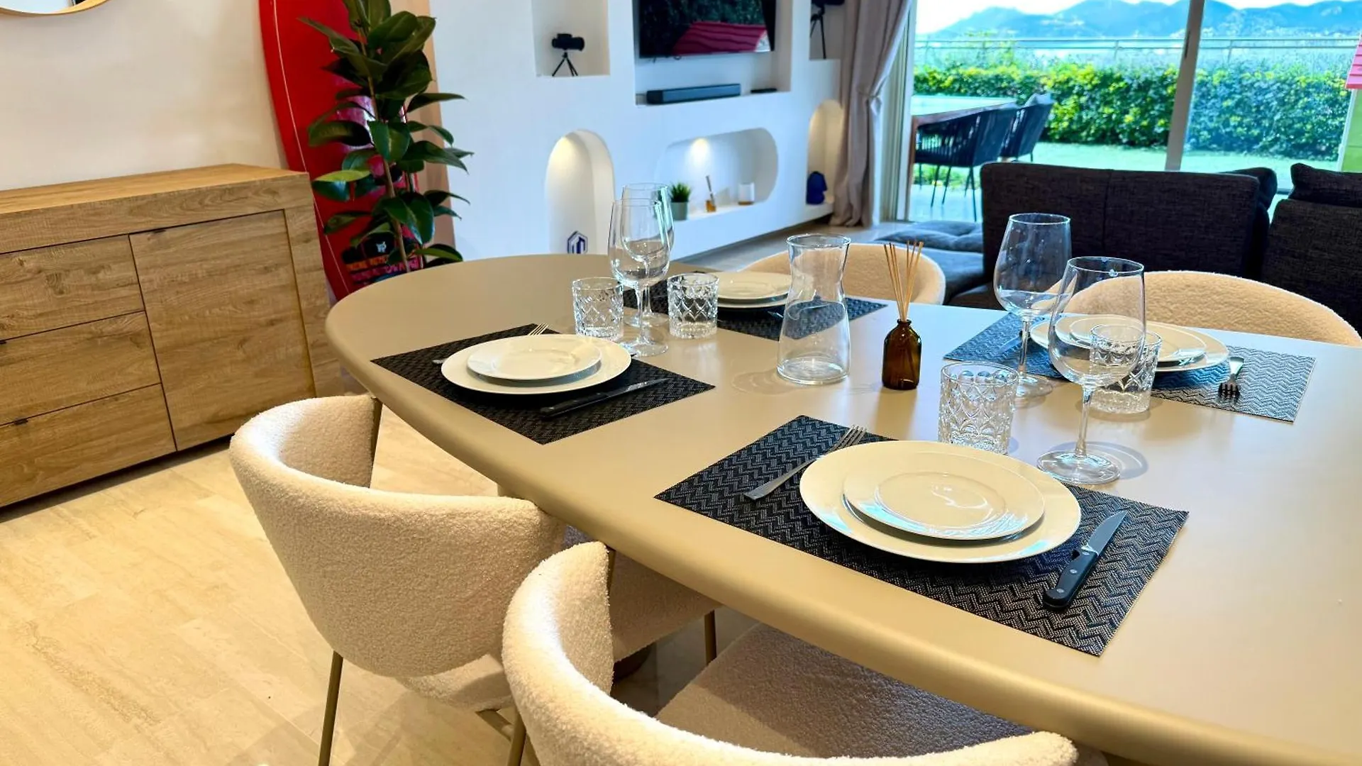 Apartment Garden Sea View - Victoria - Le Cannet France